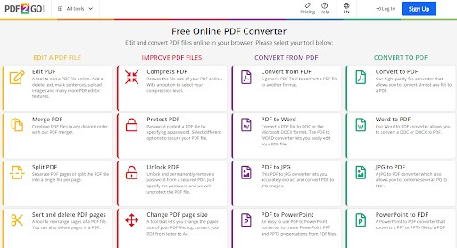 PDF2Go