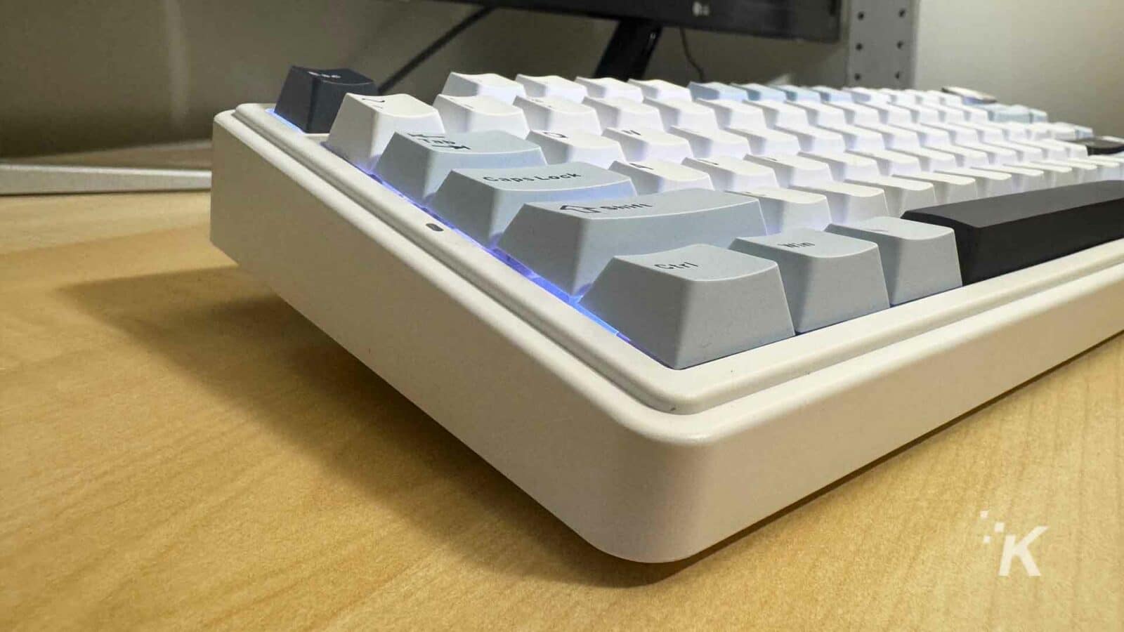 Clavier mécanique Aula F75 gros plan des touches