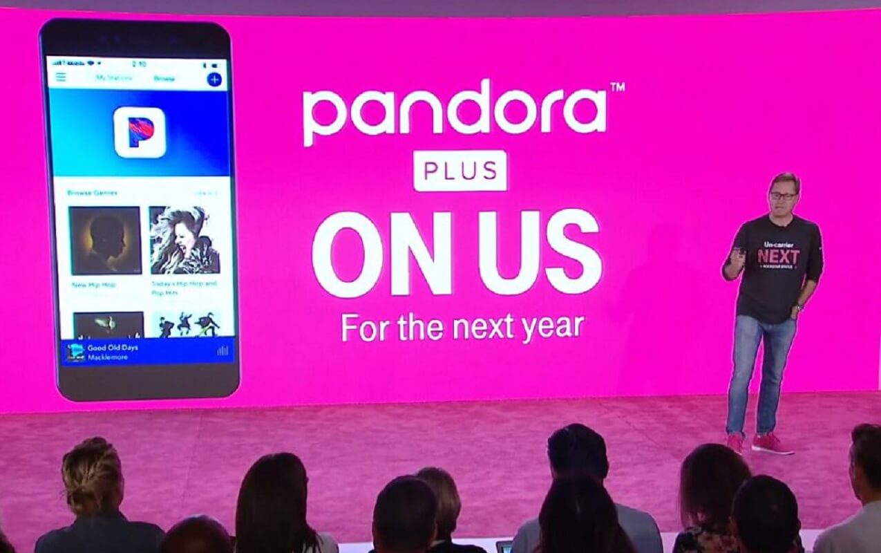 T-mobile pandora anlaşması