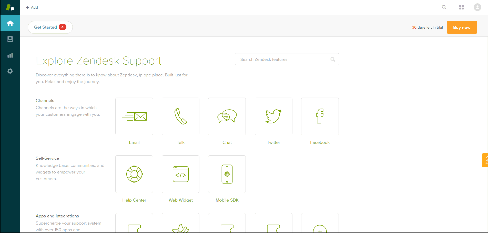 探索 Zendesk 支持