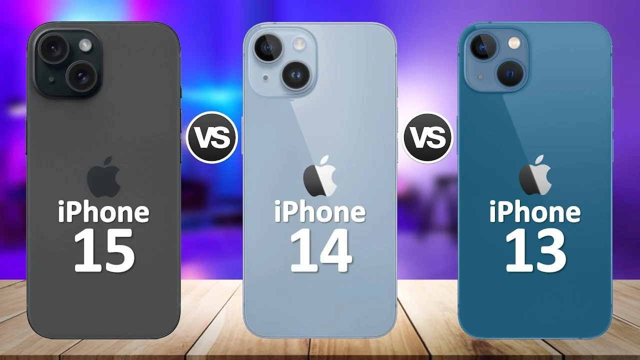 iphone 15 vs iphone 14 vs iphone 13