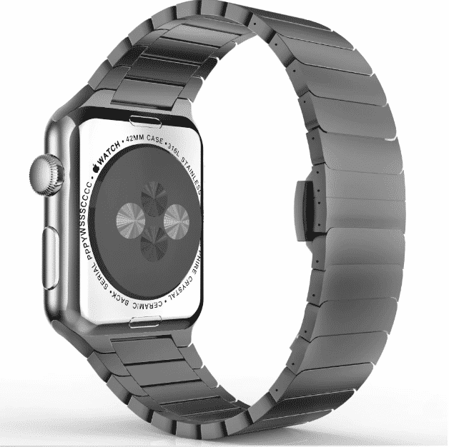 44mm 및 40mm Apple Watch Series 5용 스포츠 팔찌 밴드입니다.
