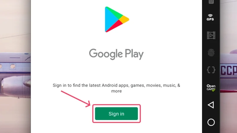 sign into google account in genymotion to run android apps on mac