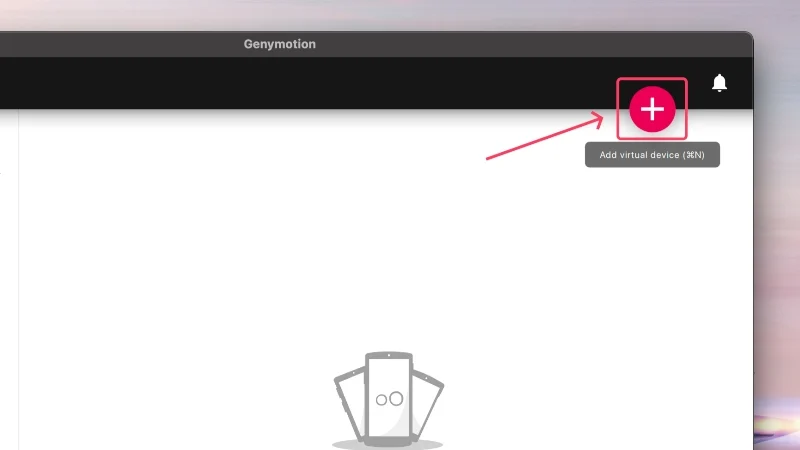 create new virtual device in genymotion