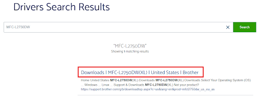Brtoher MFC-L2750DW(XL) Driver Download