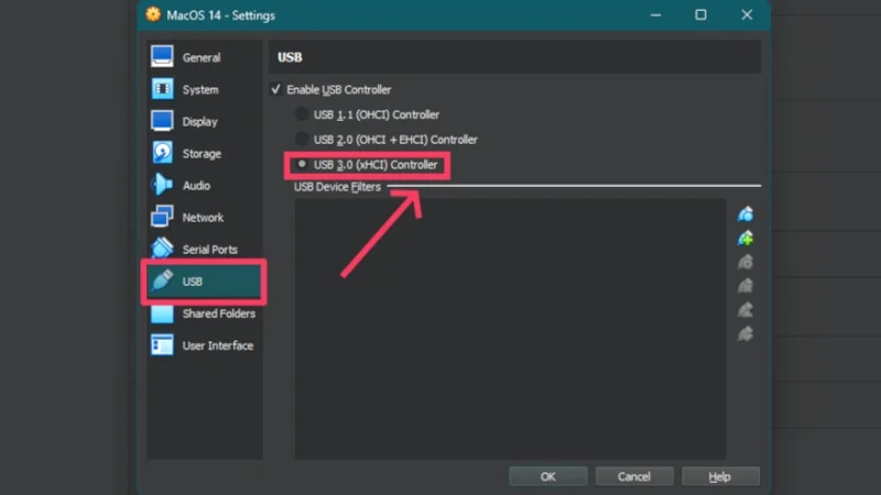 select usb 3.0 protocols