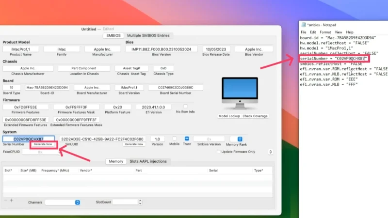 generate serial number