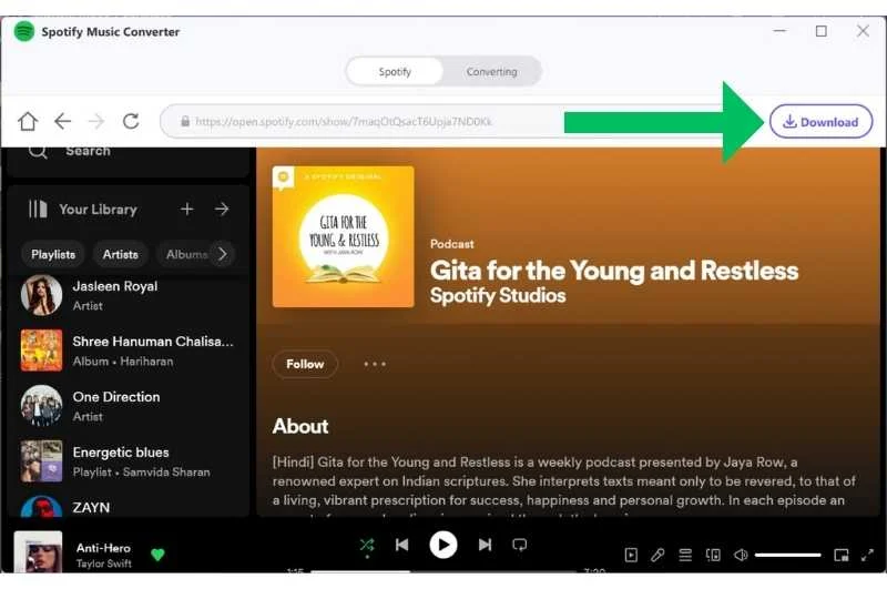 how to download podcasts as mp3 using hitpaw video converter 3