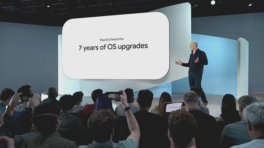 7 years android upgrades