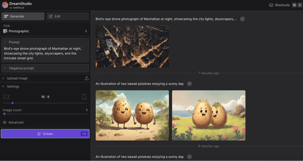 Dream Studio - Discord AI Image Generator