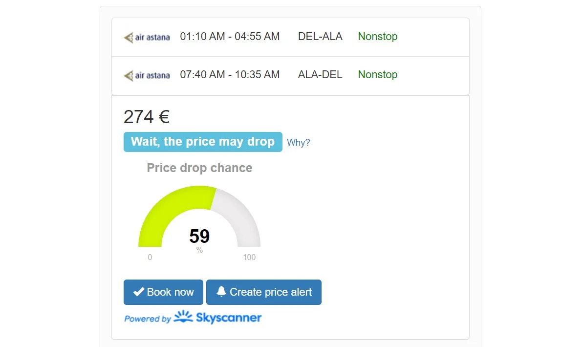 best flight price predictors