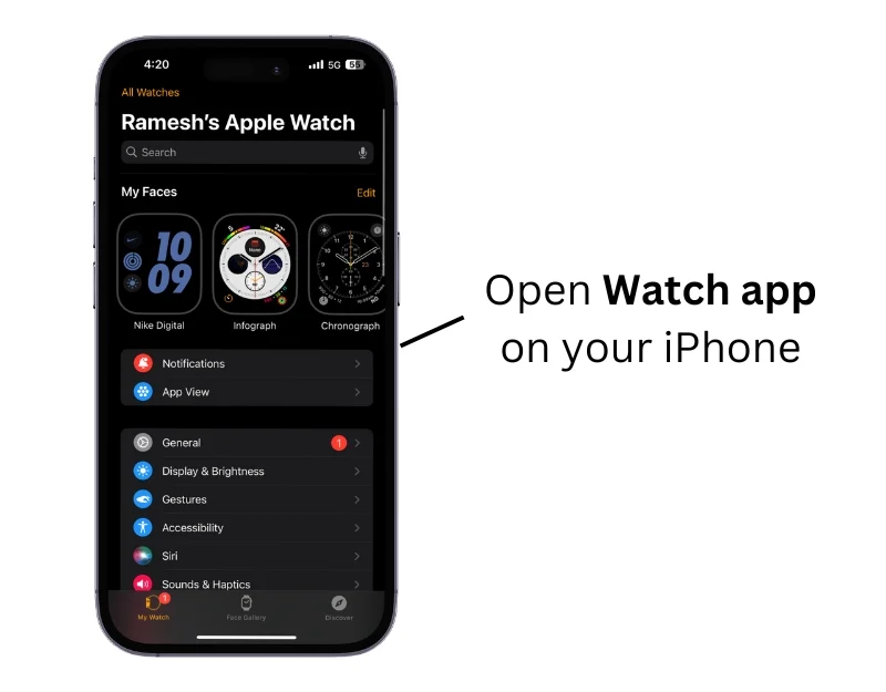 apple watch app