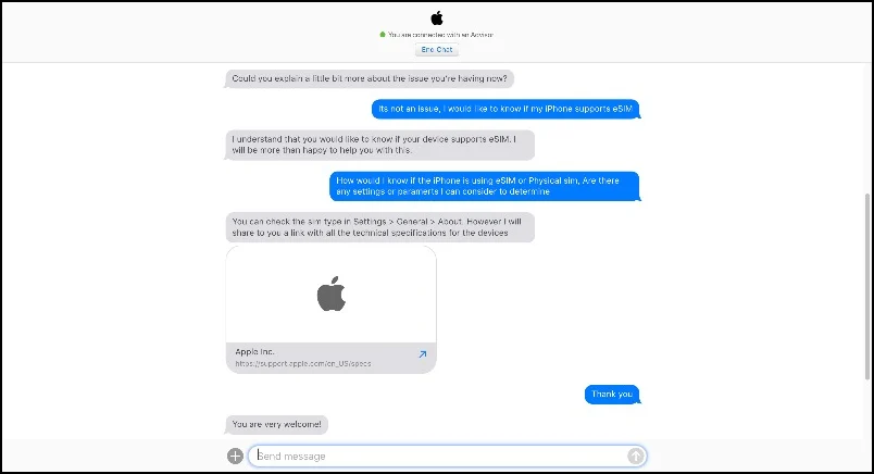 apple support