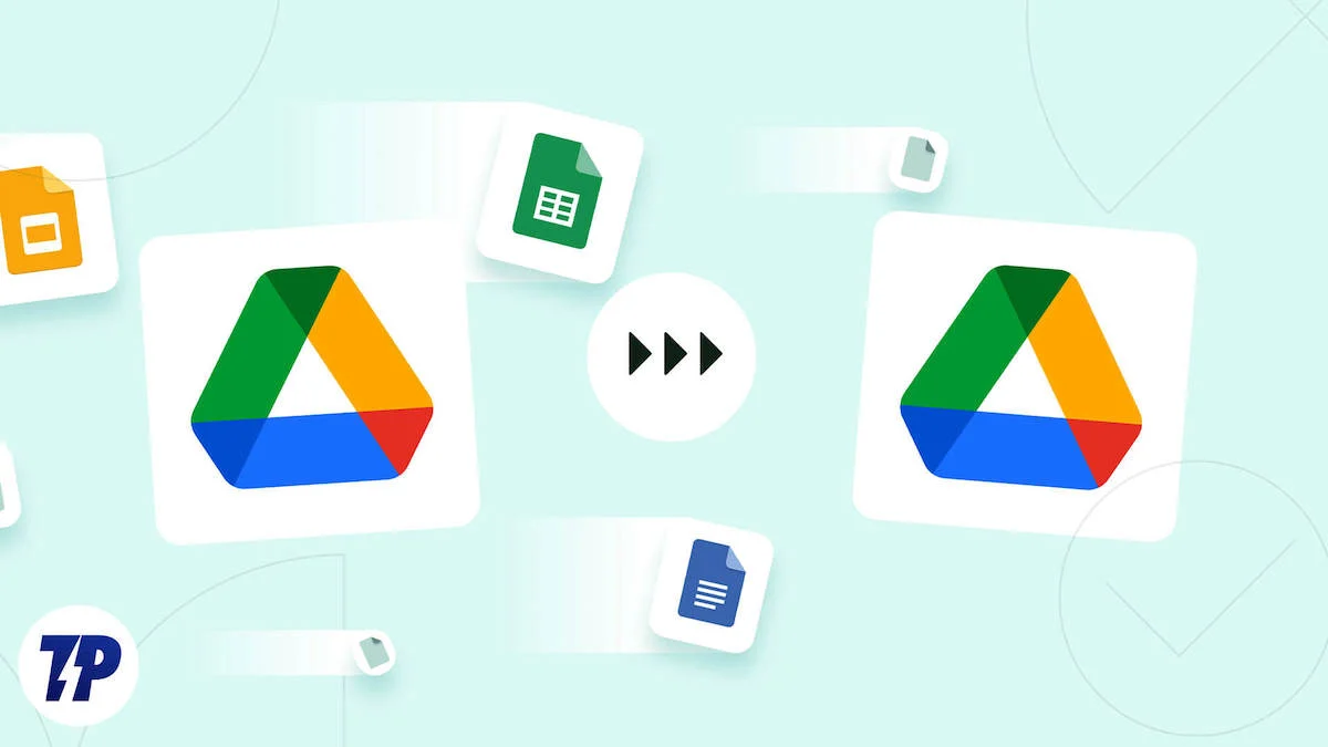 transfer files from one google drive account to another