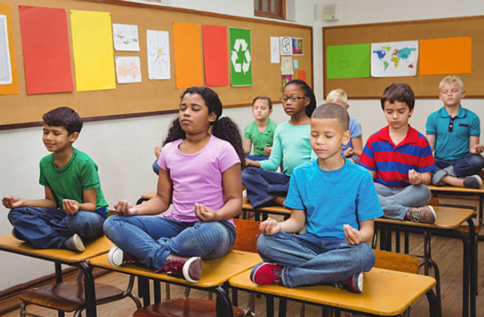 École de yoga en Inde