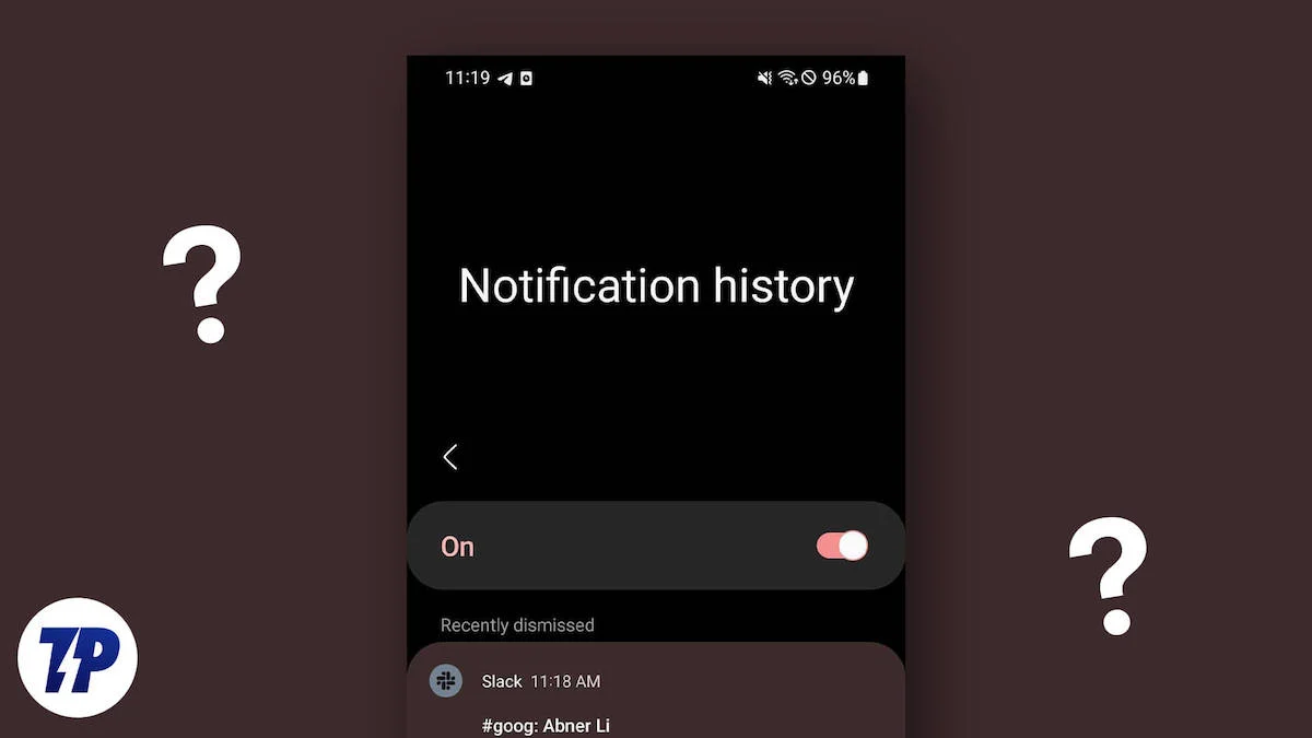 check notification history on samsung phones