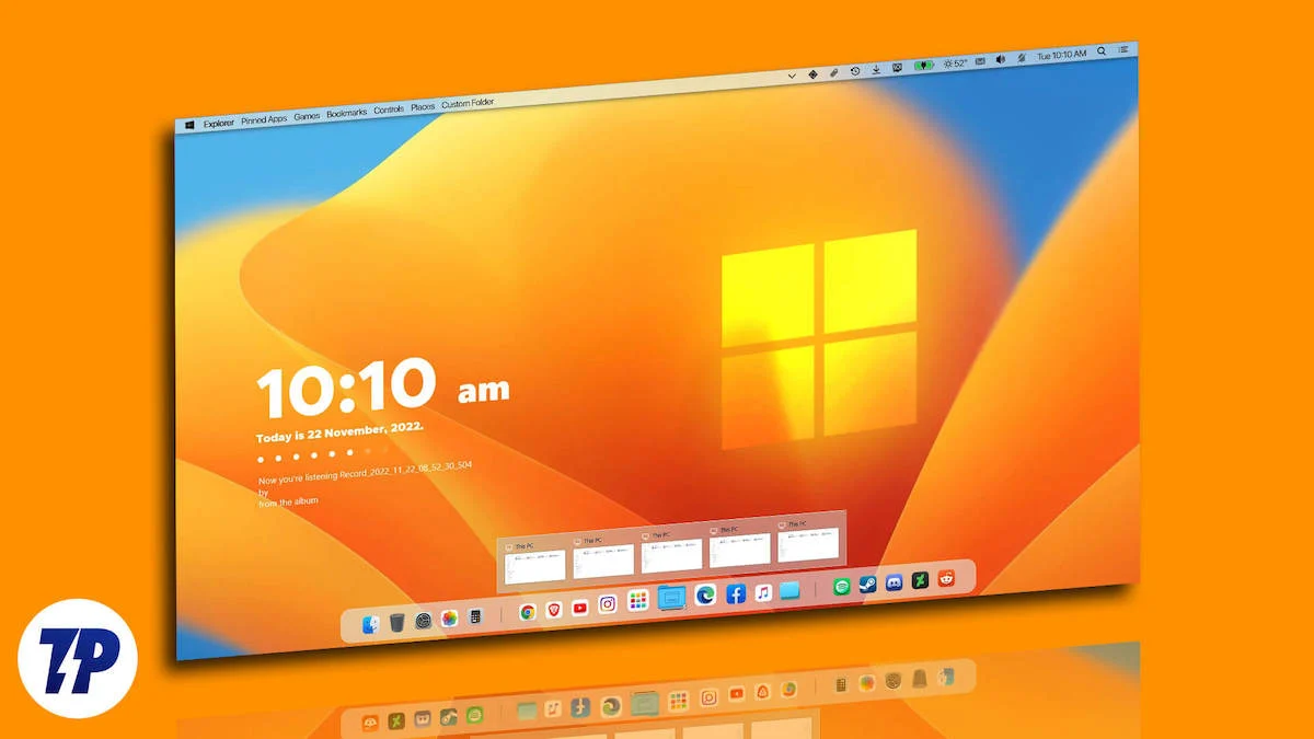 make windows look like macos