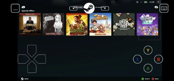 choose game steam link