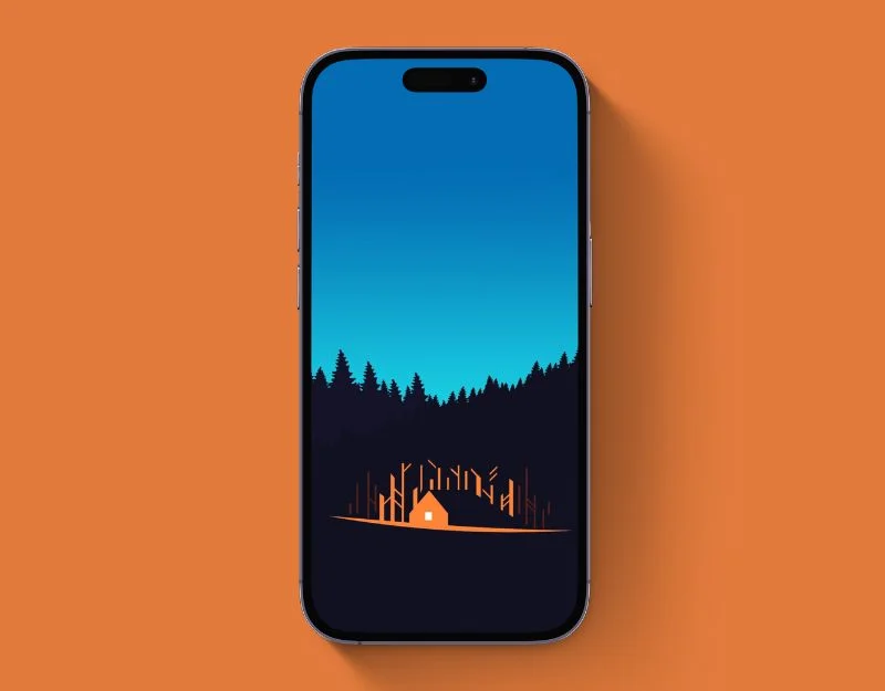 twilight wilderness iphone wallpaper