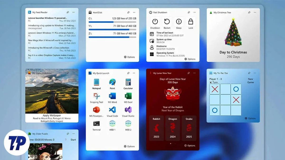 best windows 11 widgets