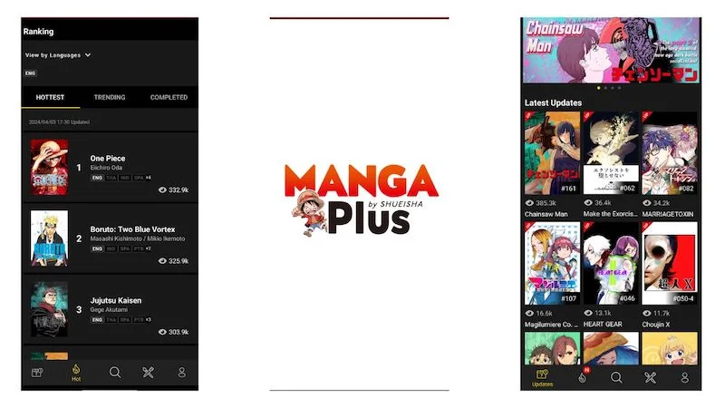 manga plus by shueisha