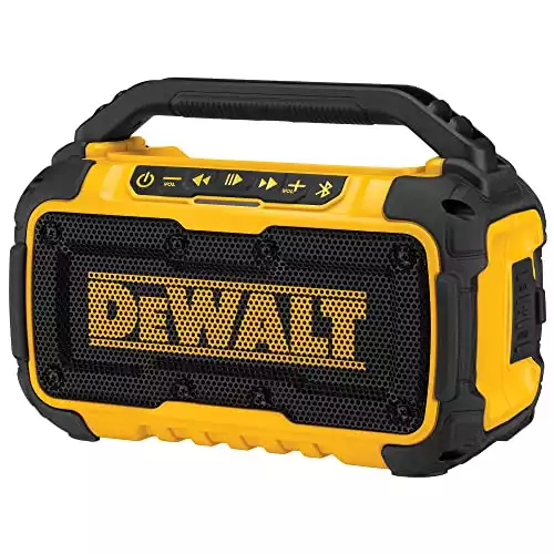 Dewalt 20v max bluetooth speaker