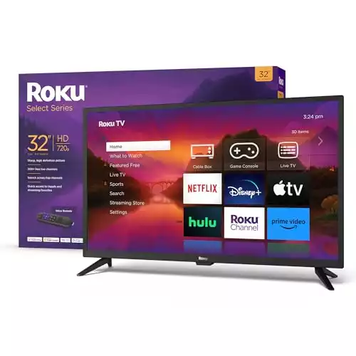 Roku 32-calowy telewizor Smart RokuTV z serii Select 720p HD