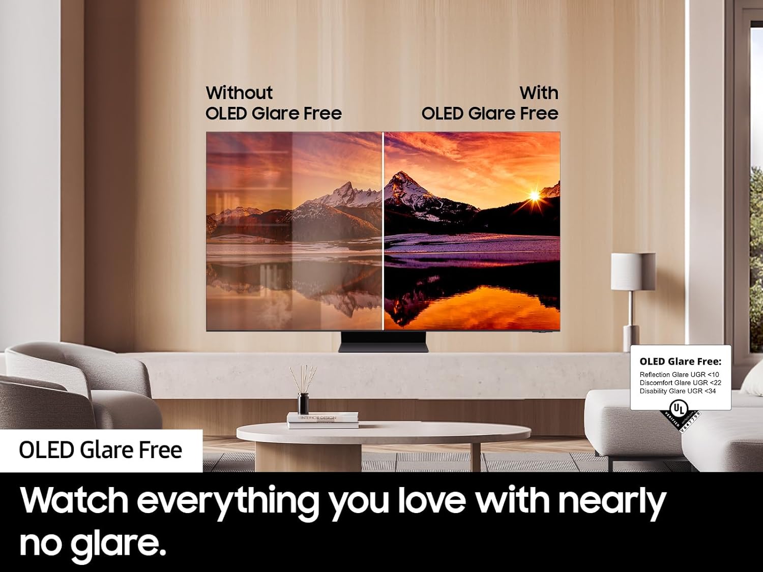 SAMSUNG Seri OLED 4K S95D Kelas 65 Inci