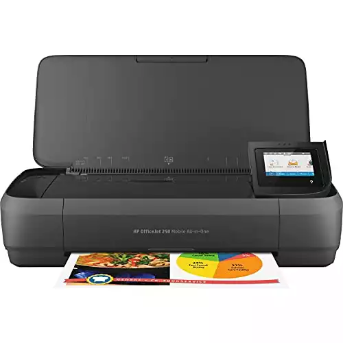 HP OfficeJet 250 一体化便携式打印机