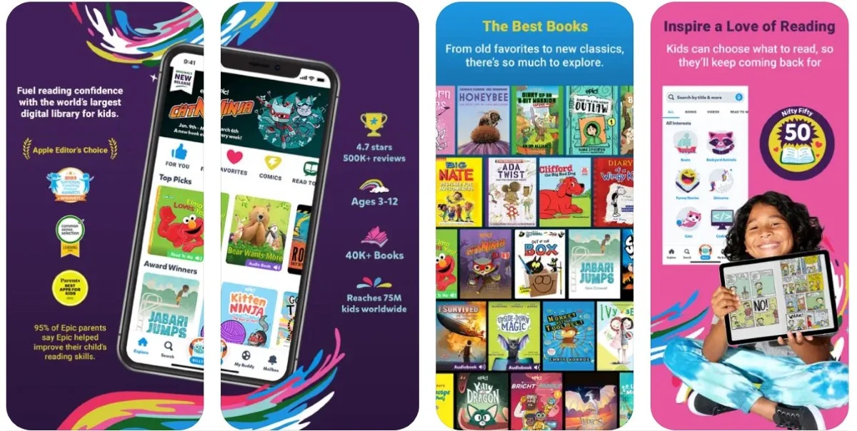 epic - kids' books & reading