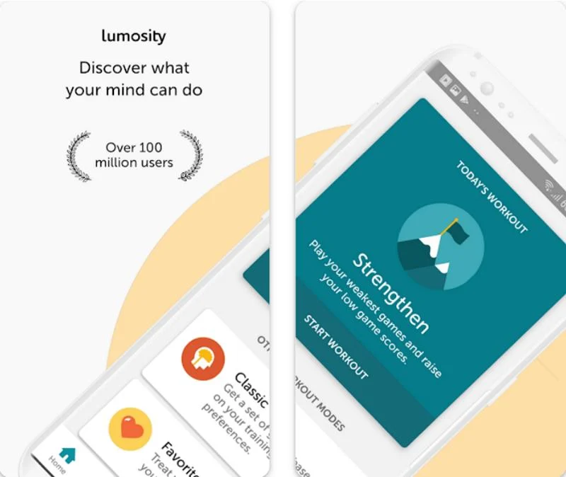 lumosity - brain training app