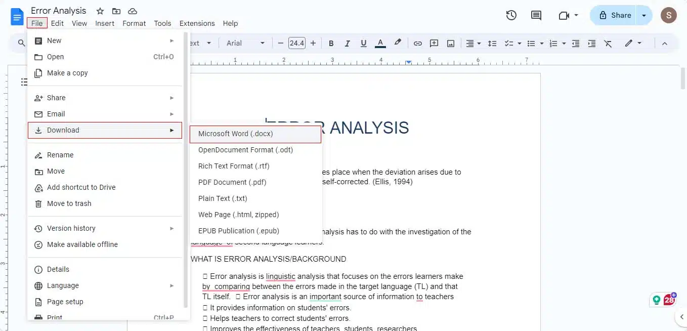 PDF-загрузить как файл Microsoft Word