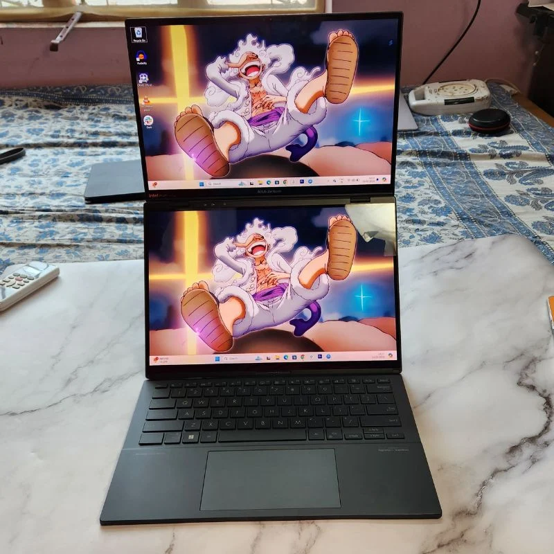 stack mode on zenbook duo