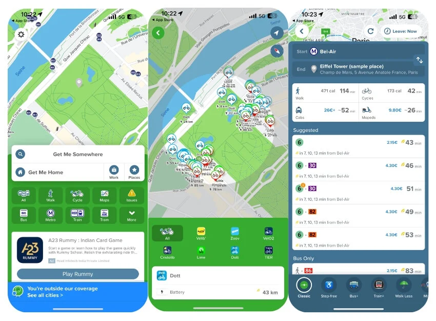 citymapper app 