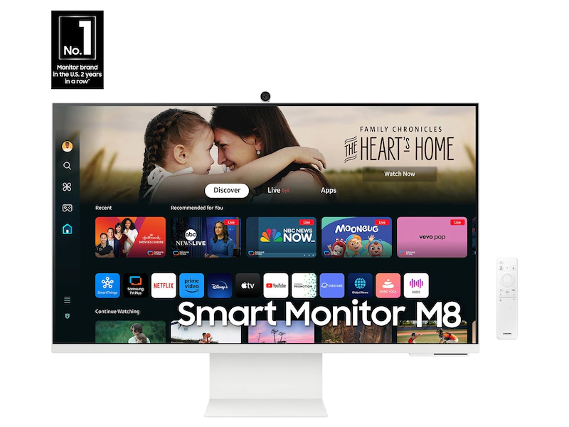 Moniteur Samsung Smart M8 4K de 32 pouces