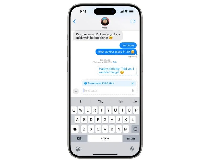 schedule messages on imessage