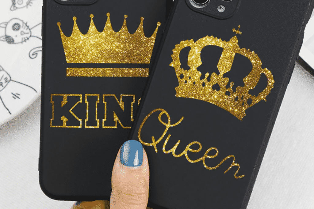 Custodia King Queen Crown per iPhone 12 Pro Max