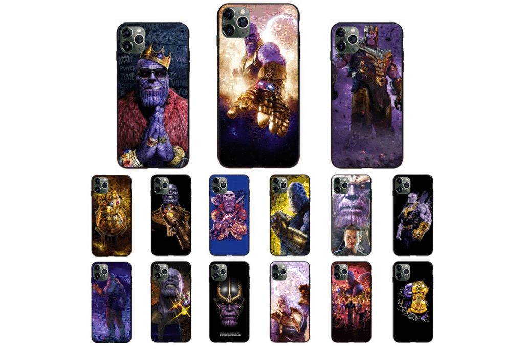 Custodia Marvel Thanos Infinity per iPhone 12 e iPhone 12 Pro Max