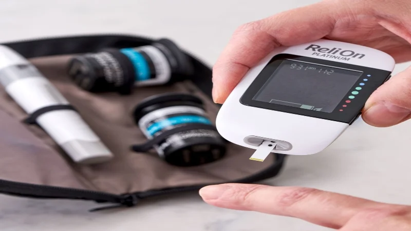 relion platinum blood glucose monitor