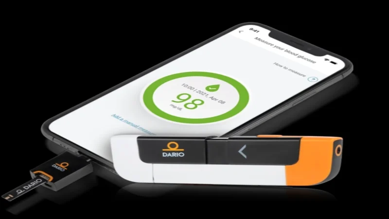 dario blood glucose monitor