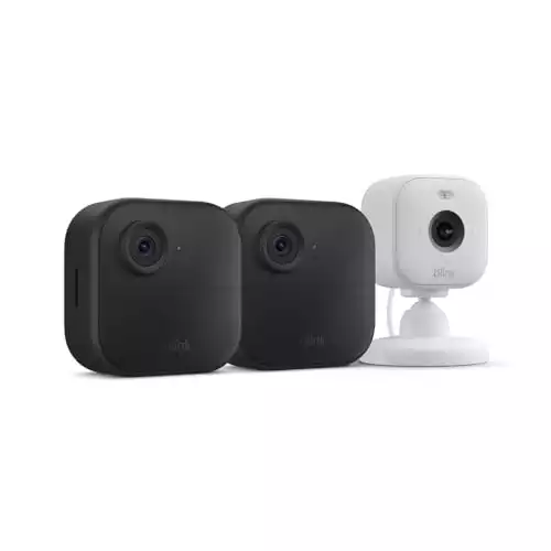 Sistema di telecamere Blink Outdoor 4 + Blink Mini 2