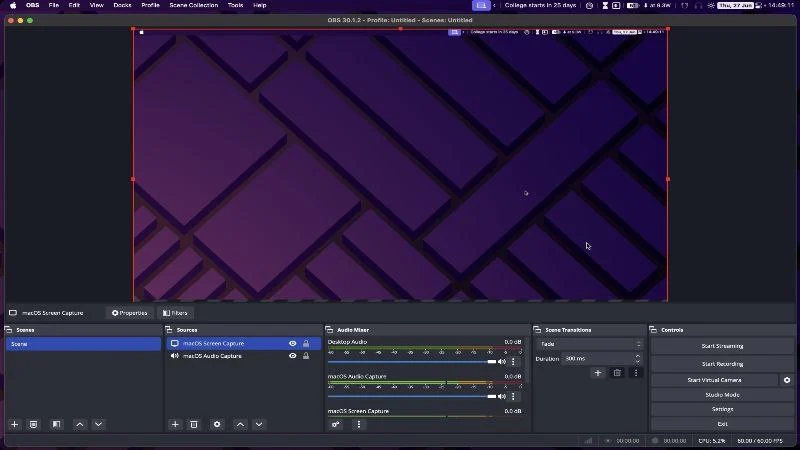 obs studio for mac