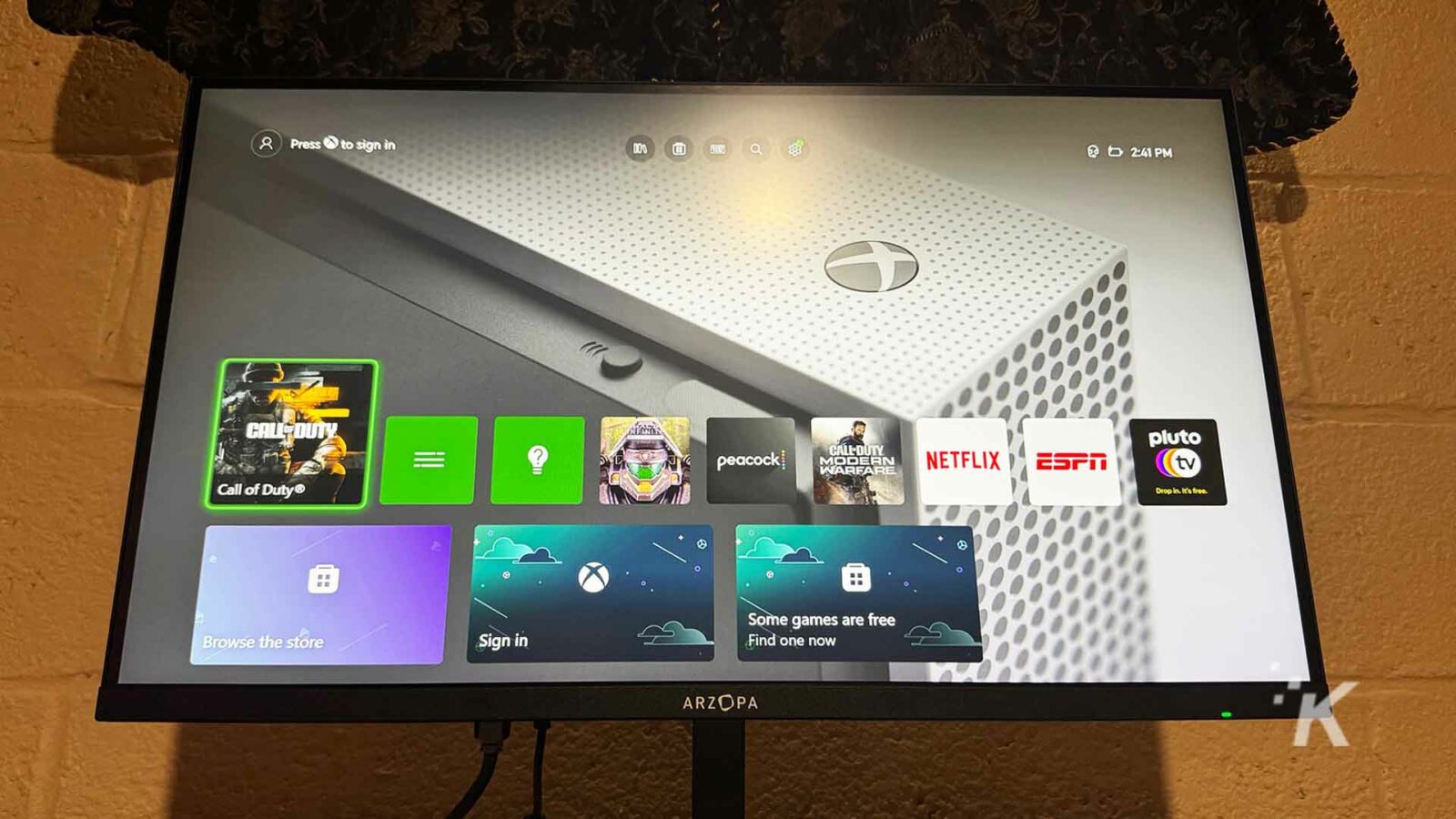 Monitor gamingowy Arzopa M1RC