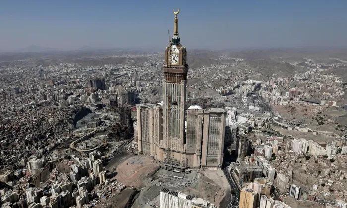 Tour de l'horloge Abraj Al-Bait, Arabie Saoudite