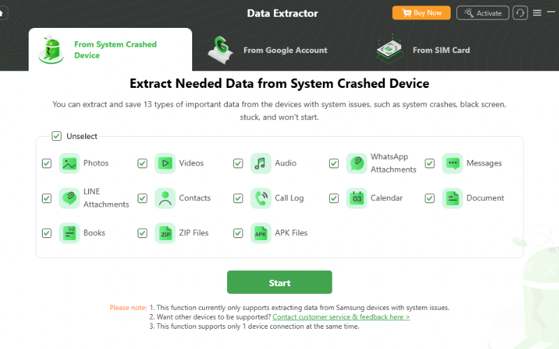 data extractor