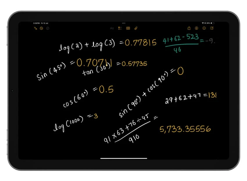 intermediate maths problems using maths solver