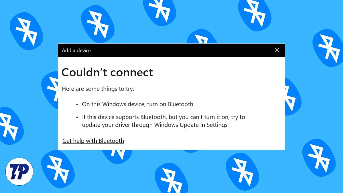 how to troubleshoot bluetooth not pairing issue on windows