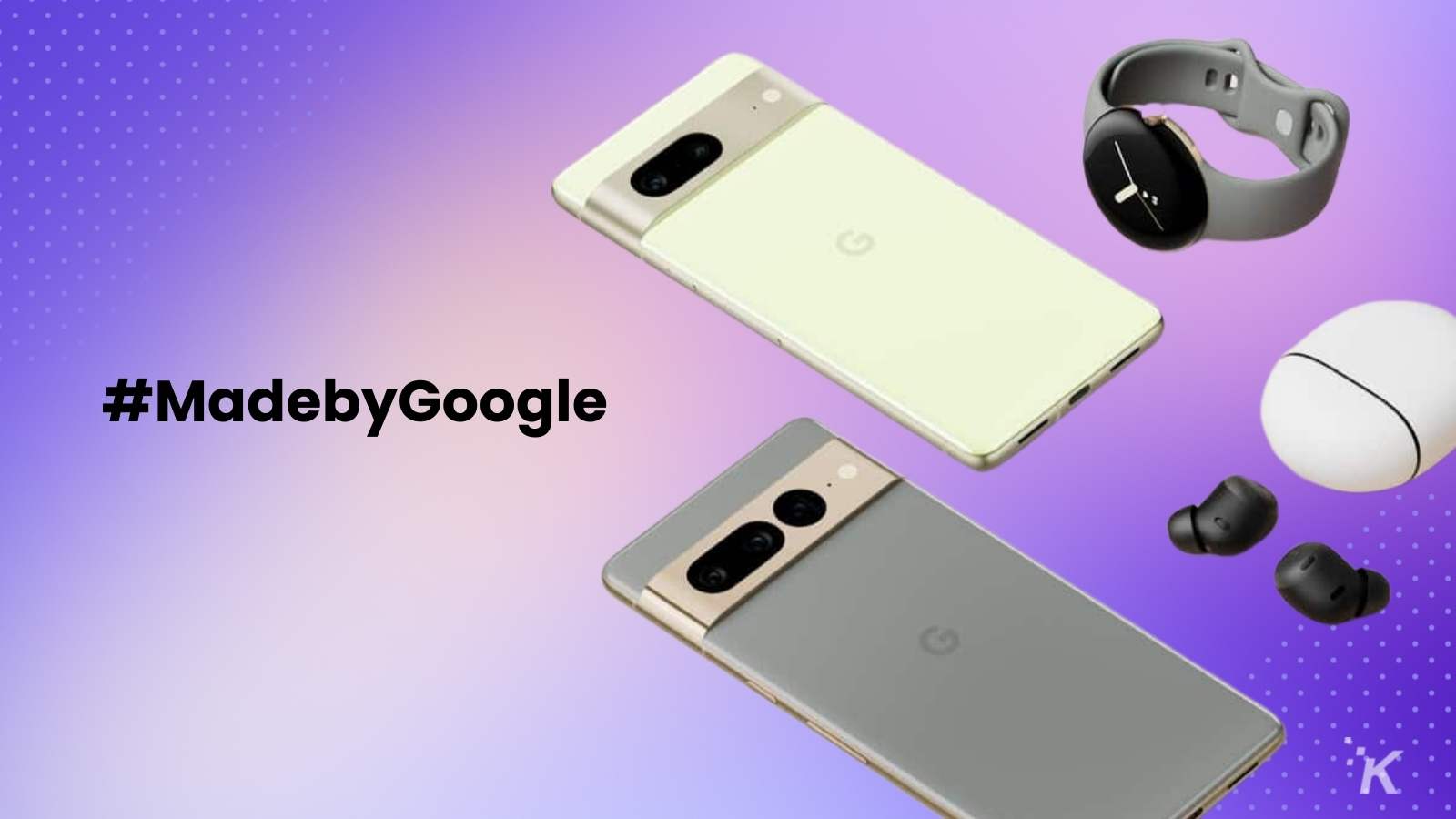 Smartphones, smartwatch e fones de ouvido do Google #MadebyGoogle