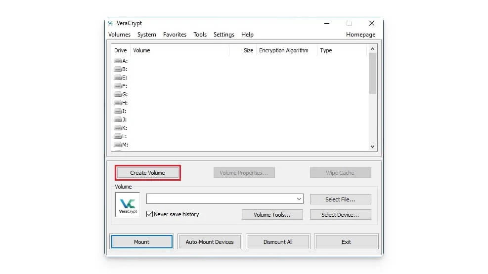 veraencrypt app for windows