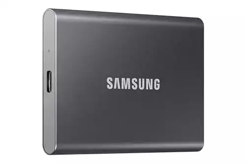 SAMSUNG T7 Portable SSD, ไดรฟ์โซลิดสเตตภายนอก 4TB